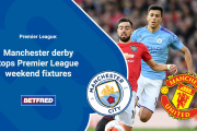 Manchester derby tops Premier League weekend fixtures